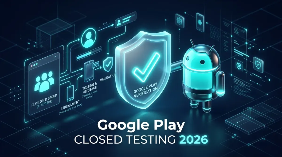 Google Play Console 20-Tester Closed Testing Guide (2026): Step-by-Step Approval Strategy, Winning Questionnaire Answers & Android 15 Compliance