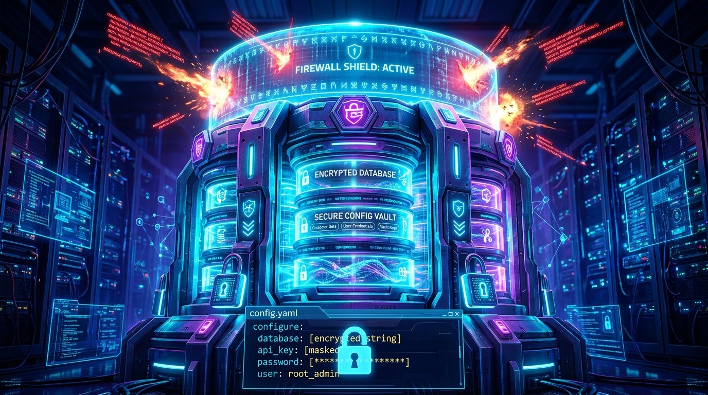 How to Secure Your Website Database & Config Credentials: High-Level Zero-Trust Architecture against Hackers & Data Leaks