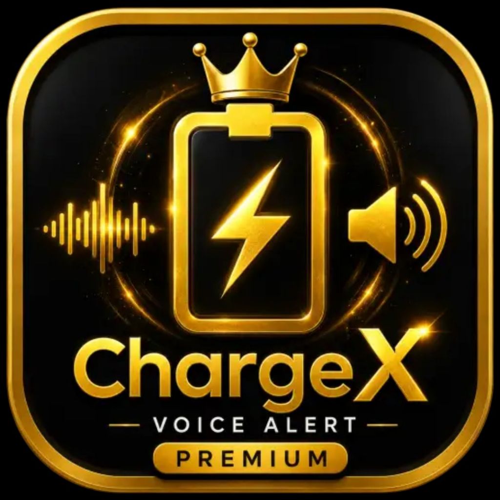 🔋 ChargeX Voice Alert – Premium Charging Animation & Smart Battery Companion 👑